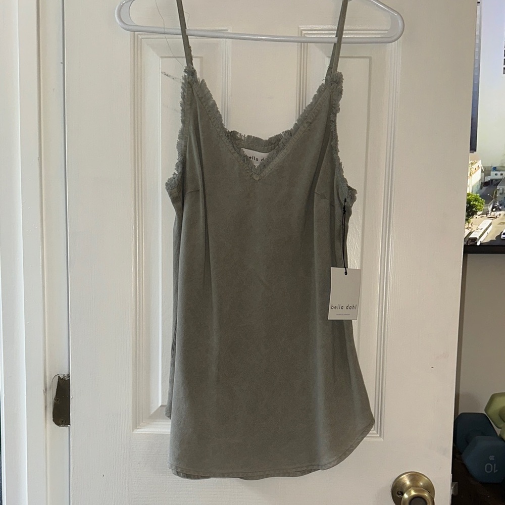 Bella Dahl Olive Camisole Top